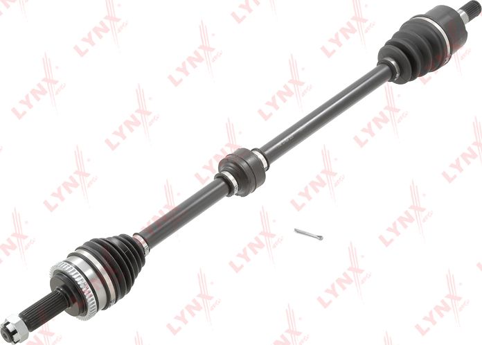 Полуось (привод в сборе, приводной вал) LYNXauto. Артикул CD-1053A