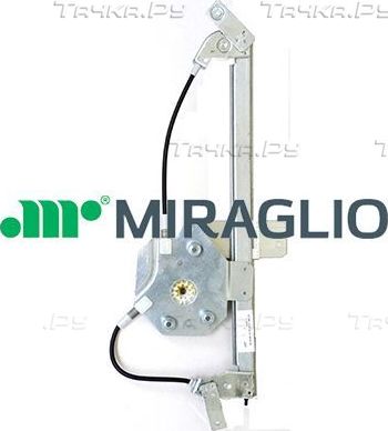 Стеклоподъемник Miraglio левый для Smart Fortwo II (W451) 2007-2015. Артикул 30/1386