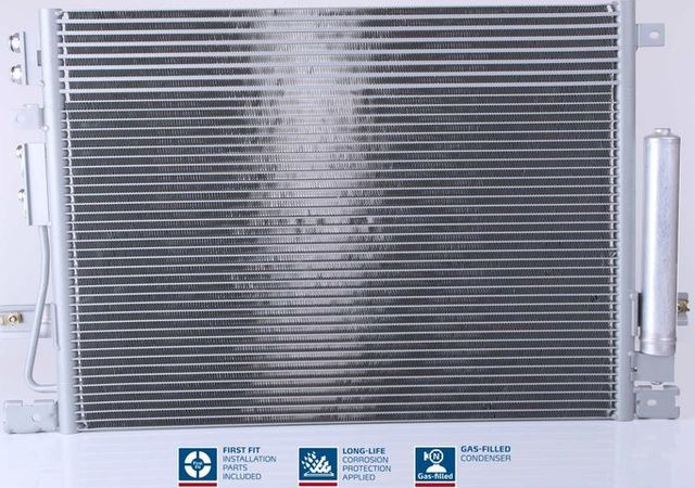 Радиатор кондиционера (конденсатор) Nissens (алюминий) для Lancia Thema II 2011-2014. Артикул 940348