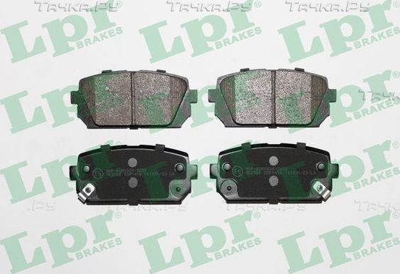 Тормозные колодки LPR. Артикул 05P1416