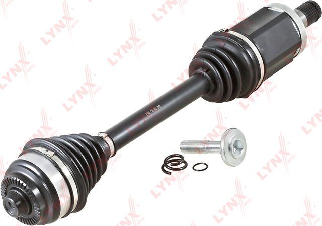 Полуось (привод в сборе, приводной вал) LYNXauto передняя левая для BMW 6 III (F06/F13/F12) 2011-2018. Артикул CD-1310