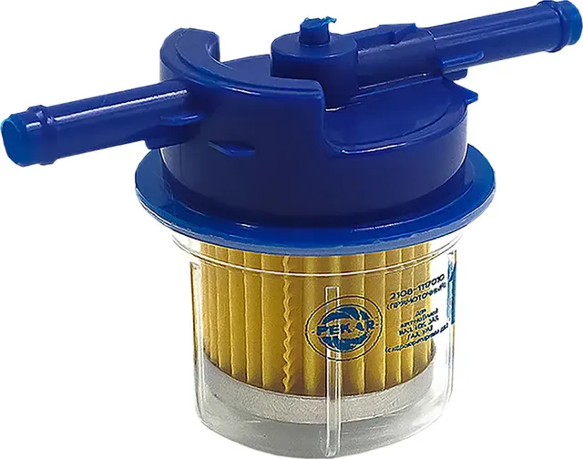 Фильтр топливный Пекар ВАЗ, ГАЗ, ЗАЗ, УАЗ, ИЖ 2108-1117010 с верт. ост (Pekar). Артикул 2108111701001