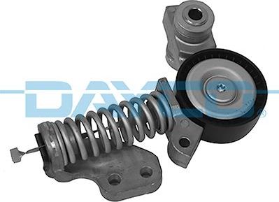Натяжной ролик (натяжитель) приводного клинового зубчатого ремня Dayco. Артикул APV4097