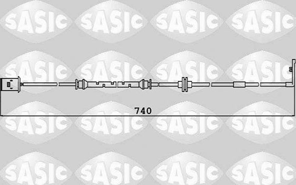 Датчик износа тормозных колодок  Sasic. Артикул 6236027