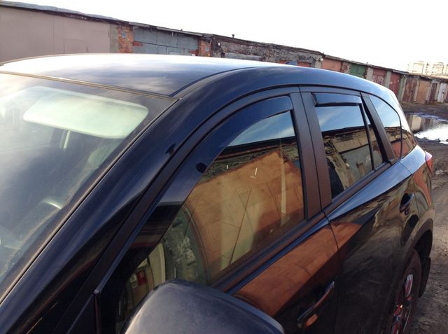 Дефлекторы Heko для окон Mazda CX-5 I 2012-2017. Артикул 23157