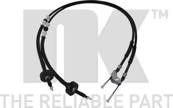 Трос ручника (тросик ручного тормоза) NK. Артикул 9036142