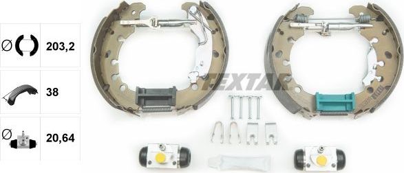 Тормозные колодки Textar (алюминий) задние для Citroen Nemo I 2008-2015. Артикул 84065301