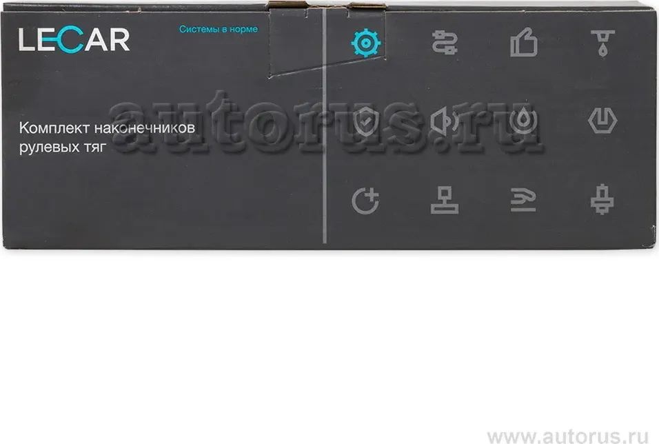 Наконечник рул 2101-07 внутр длин (к-т) (LECAR) фирм.упак LECAR!!!!. Артикул LECAR010030102