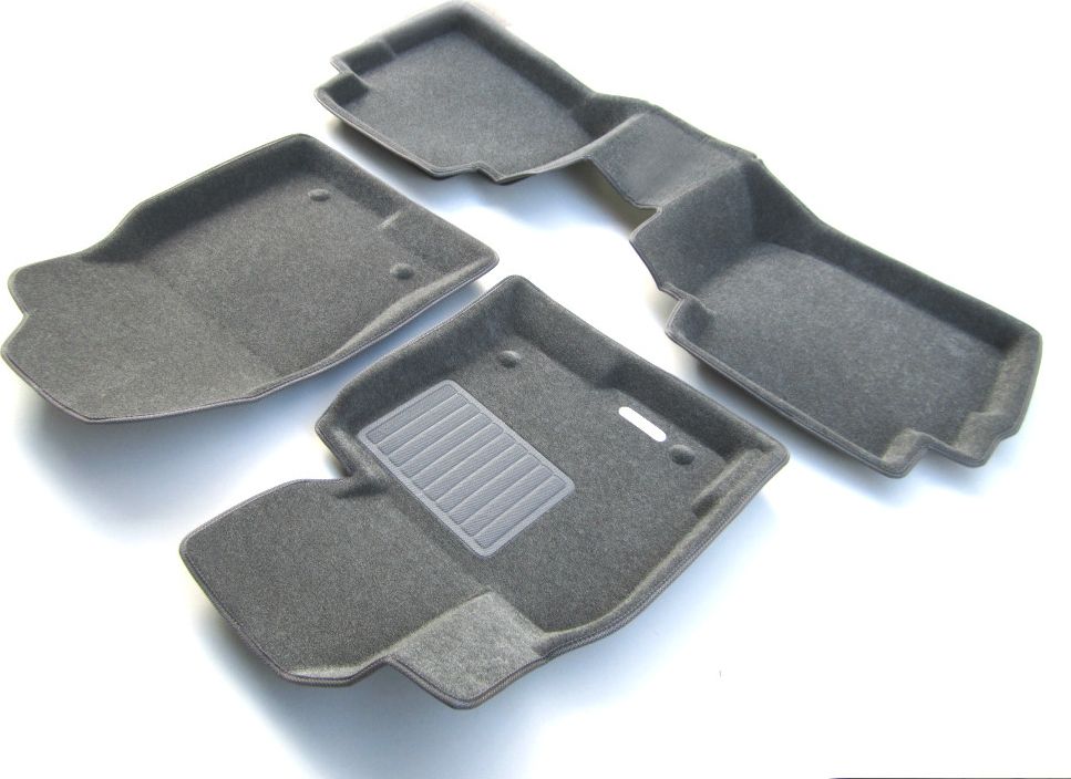 Коврики текстильные Euromat 3D Business для салона Mazda CX-5 I 2012-2017 Темно-серые. Артикул EMC3D-003407G