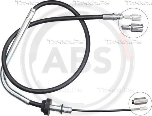 Трос ручника (тросик ручного тормоза) ABS. Артикул K13851
