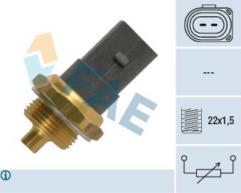 Датчик температуры охлаждающей жидкости FAE. Артикул 33786