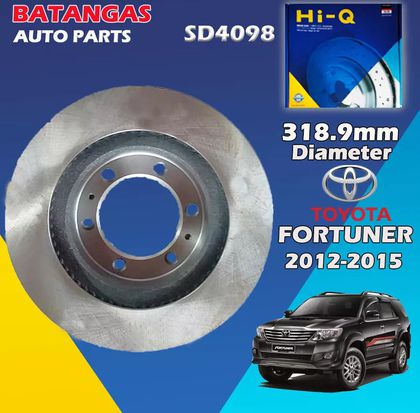 Тормозной диск Sangsin Hi-Q передний для Toyota Hilux VIII 2015-2024. Артикул SD4098