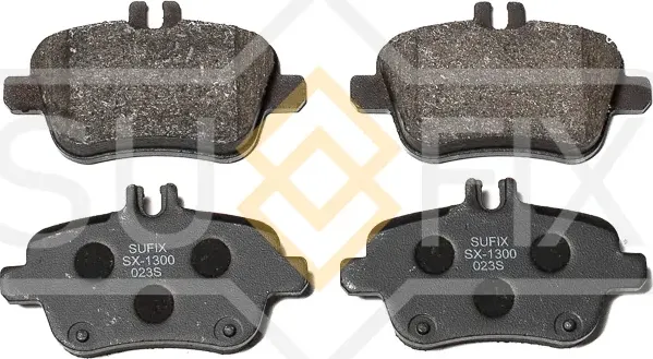 Колодки тормозные дисковые | зад прав/лев | (Sufix). Артикул SX-1300