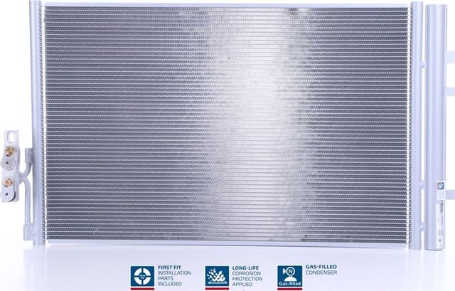 Радиатор кондиционера (конденсатор) Nissens (алюминий) для BMW X3 II (F25) 2010-2017. Артикул 940226