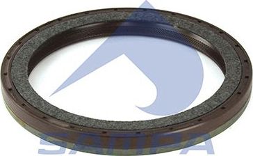 Сальник коленвала Sampa (FPM (Fluor-Kautschuk)). Артикул 010.212