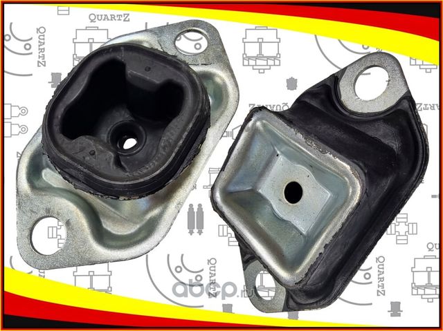 Подушка двигателя Renault Duster 1.6 перед. лев. (Quartz). Артикул QZ112201332R