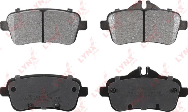 Тормозные колодки LYNXauto задние для Mercedes-Benz SLC I (R172) 2016-2026. Артикул BD-5360