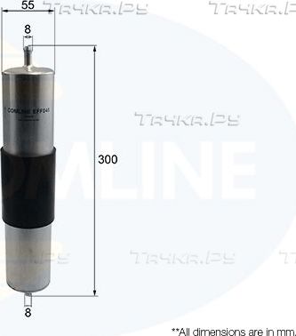 Топливный фильтр Comline для Alpina B12 E38 1995-1998. Артикул EFF045