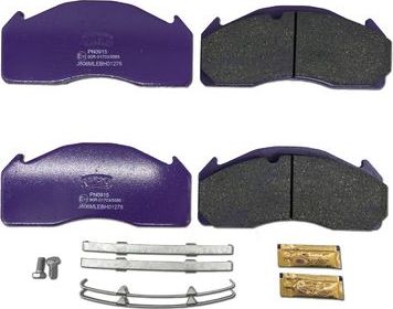 Тормозные колодки NiBK передние для Volvo  FL 2000-2026. Артикул PN0915