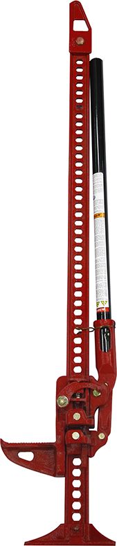 Домкрат реечный Hi-Lift Jack HL-485 автомобильный. Красный, длина 120 см. Артикул HL-485