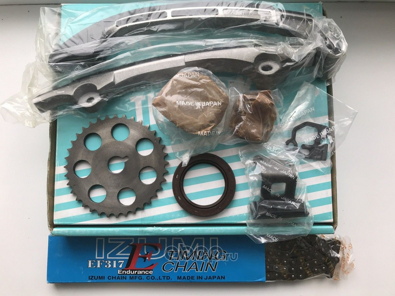 Комплект для замены цепи ГРМ TOYOTA DYNA/TOYOACE/HIACE/HILUX/LC PRADO 2TR-FE 04 (OSK) OSK. Артикул T037K