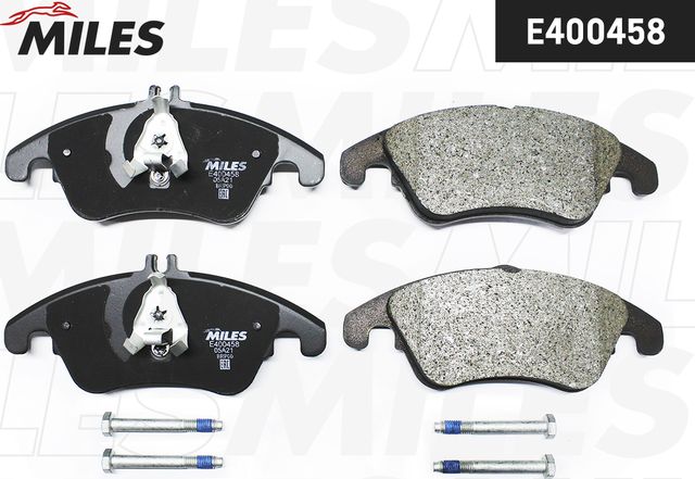 Тормозные колодки Miles (Low-Metallic). Артикул E400458