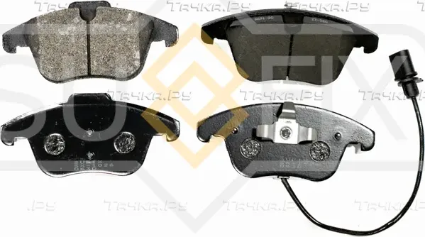 Колодки тормозные дисковые передние правые/левые AUDI A4 Allroad B8 (8KH) 2009-2 (Sufix). Артикул SX1026