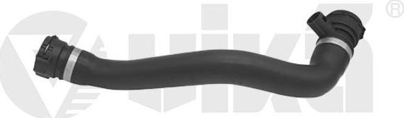 Патрубок радиатора (системы охлаждения) Vika (резина). Артикул 11046601