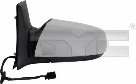 Зеркало боковое TYC левое для Opel Zafira B 2005-2009. Артикул 325-0084