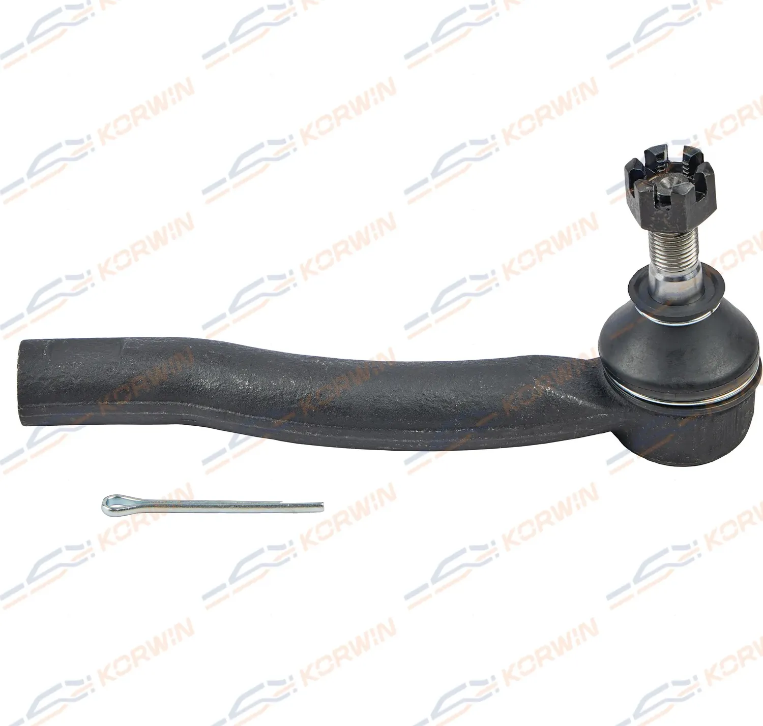 Наконечник рулевой L TOYOTA COROLLA ZZE121 02 07 гарантия 1 год 30т км) (Korwin). Артикул KWBD0051L