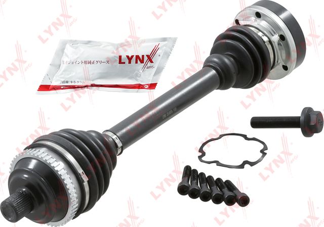 Полуось (привод в сборе, приводной вал) LYNXauto передняя правая/левая для Volkswagen Transporter T4 1990-2003. Артикул CD-8007A
