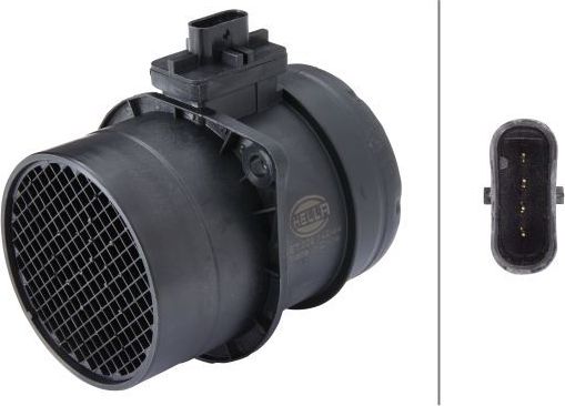 Датчик массового расхода воздуха (ДМРВ) Hella для Volkswagen Passat CC I 2008-2012. Артикул 8ET 009 149-441