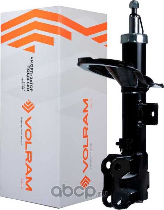 АМОРТИЗАТОР MITSUBISHI LANCER VIII 1.8 08-, (стойка) передний левый газомасляный (Volram). Артикул VR11145