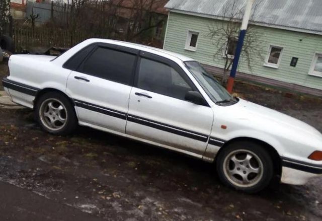 Дефлекторы Cobra Tuning для окон Mitsubishi Galant VI седан 1987-1992. Артикул M43088