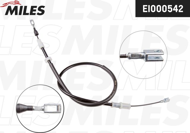 Трос ручника (тросик ручного тормоза) Miles передний для Mercedes-Benz V-Класс I (W638) 1996-2003. Артикул EI000542