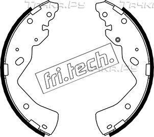Тормозные колодки fri.tech.. Артикул 1040.157