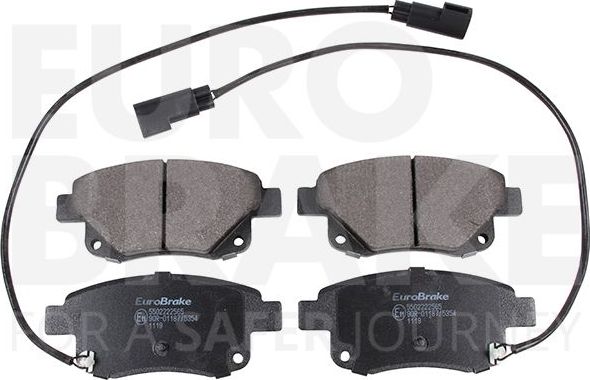 Тормозные колодки Eurobrake. Артикул 5502222565