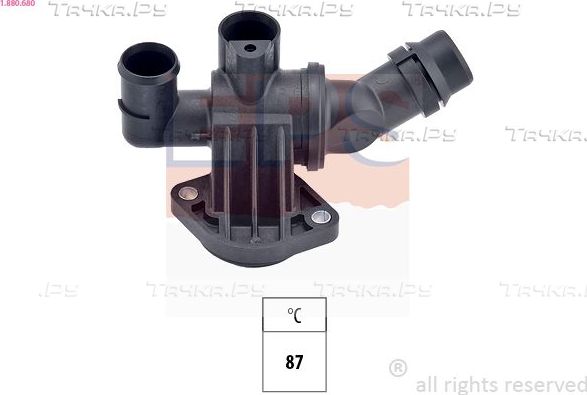 Термостат EPS Made in Italy - OE Equivalent для Skoda Octavia A5 2005-2013. Артикул 1.880.680