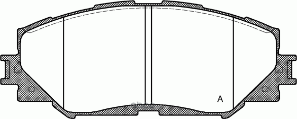 Тормозные колодки Toyota. Артикул 0446502220