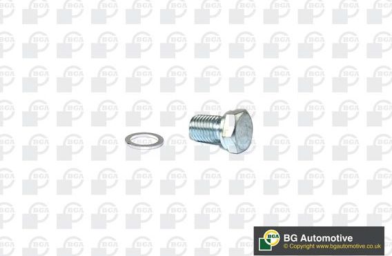 Сливная пробка масляного поддона двигателя BGA. Артикул PK0900