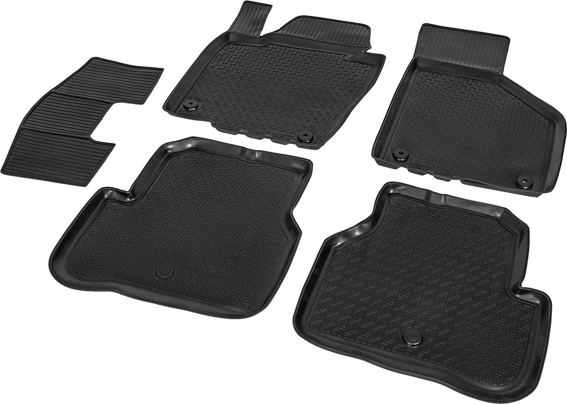 Коврики Rival для салона Volkswagen Passat B7 седан, универсал 2010-2015. Артикул 15803001