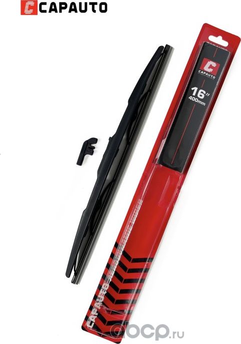 ЩЕТКА СТЕКЛООЧИСТИТЕЛЯ 400MM КАРКАСНАЯ СО СПОЙЛЕРО (Capauto). Артикул SPOILER16