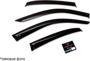 Дефлекторы Cobra Tuning для окон Geely Tugella I до рестайлинга 2020-2023. Артикул G11220