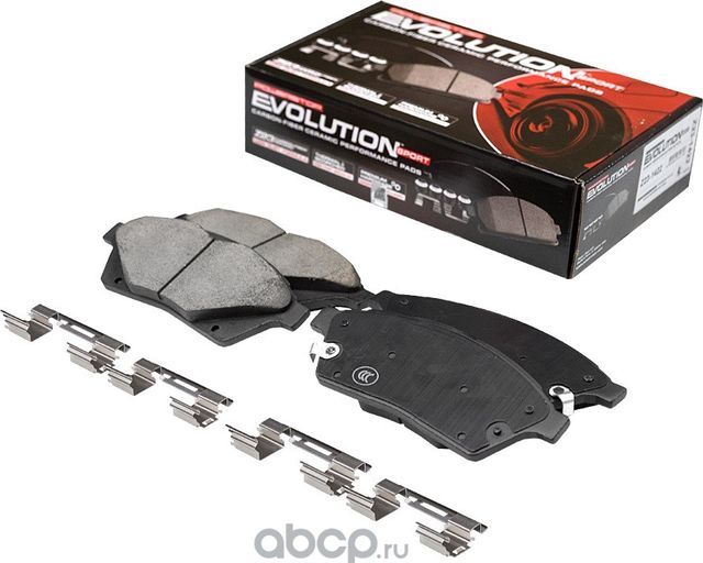 Передние керамические колодки Evolution Sport Z23 PowerStop 23-1422. Артикул 231422