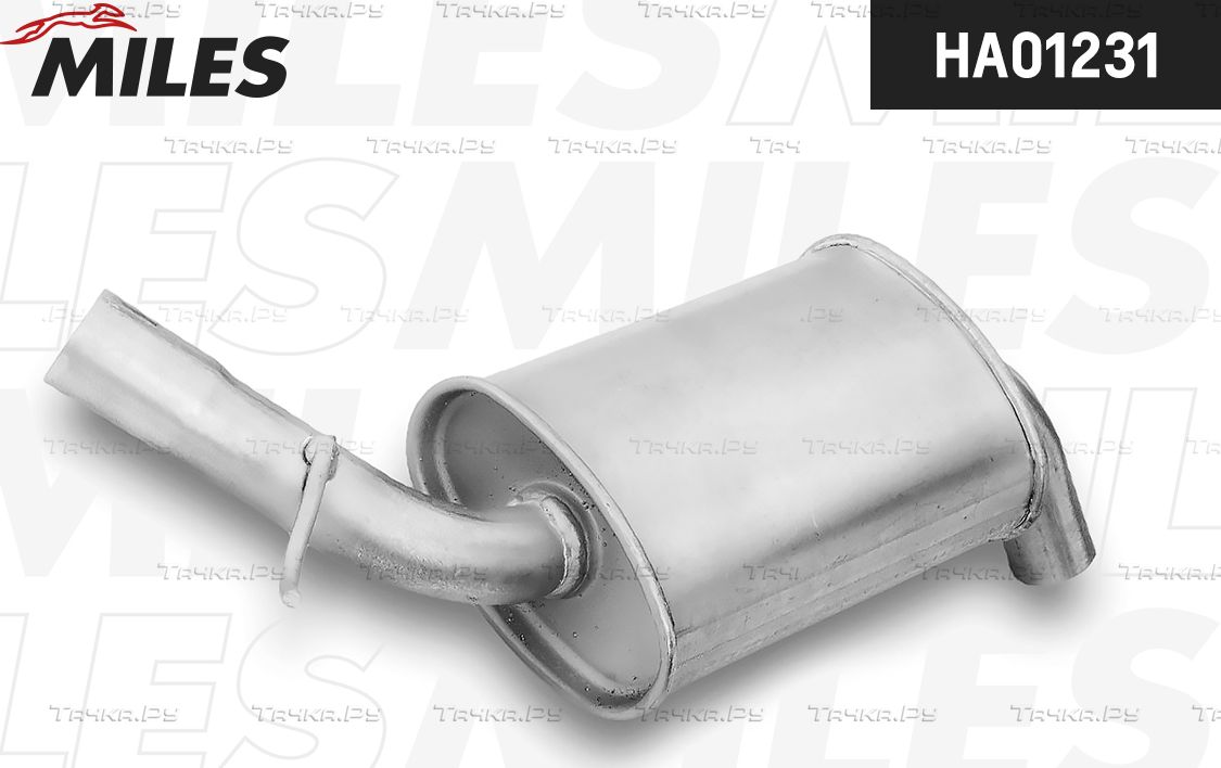 Глушитель Miles для Volkswagen Golf II 1983-1992. Артикул HA01231