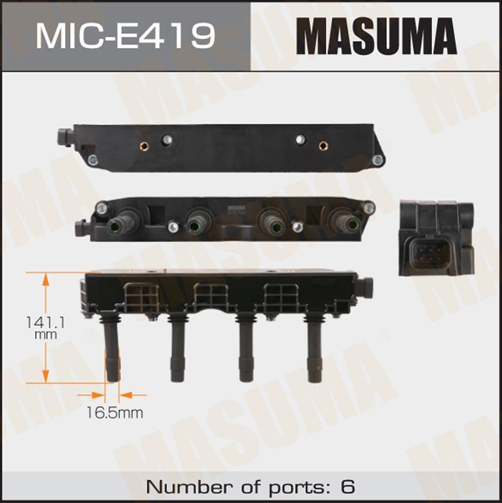 Катушка зажигания Masuma. Артикул MIC-E419