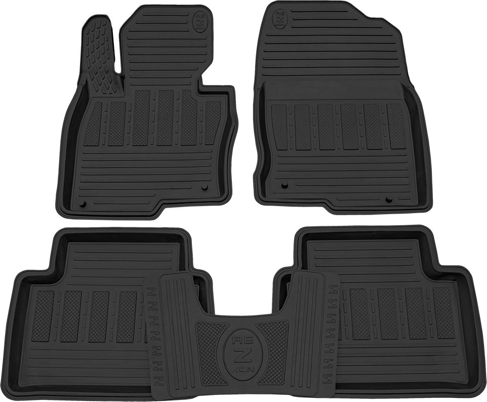 Коврики Rezkon резиновые для салона Mazda CX-5 II 2017-2026. Артикул 1023020200