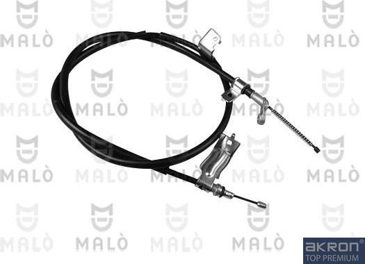 Трос ручника (тросик ручного тормоза) Malò. Артикул 29419