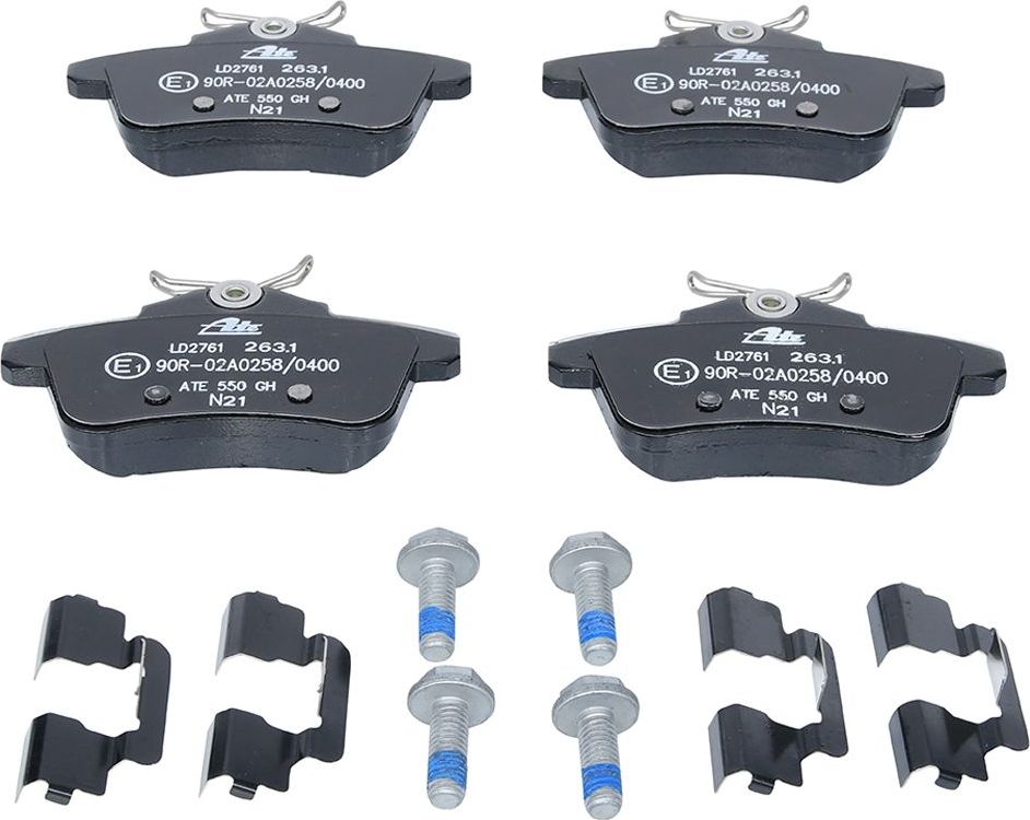 Тормозные колодки ATE Ceramic. Артикул 13.0470-2761.2