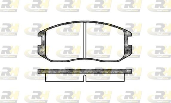 Тормозные колодки RoadHouse. Артикул 2357.00